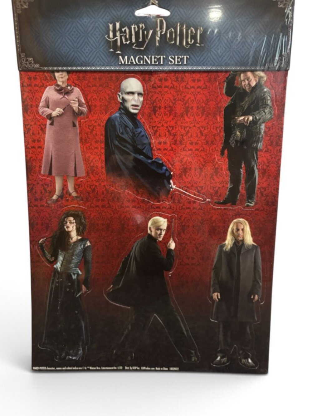 Harry Potter Villains Magnet Set Voldemort Bellatrix Malfoy Umbridge Collectible